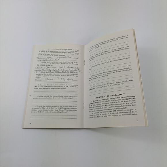 Religious Christian Booklets Concordia Bible Study Fundamental Doctrine 1980s - Picture 9 of 16